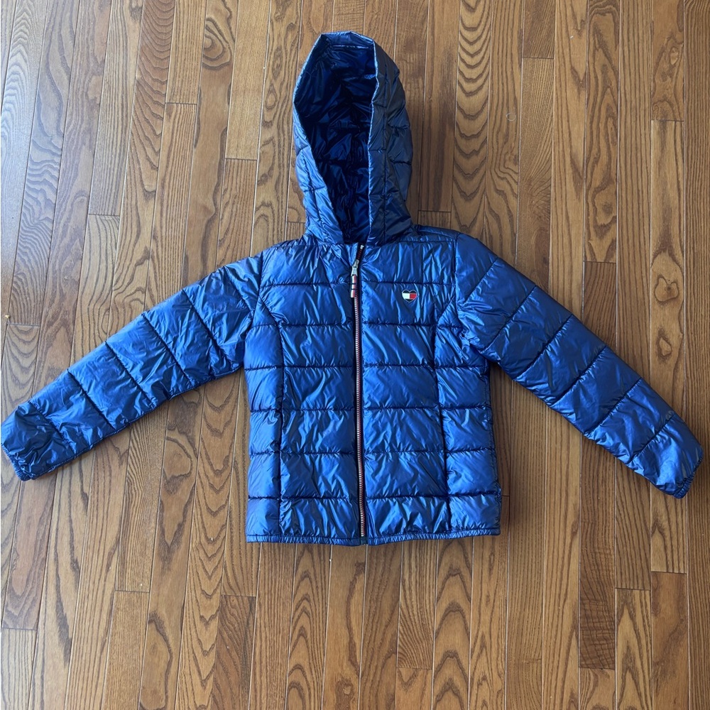 Tommy Hilfiger Navy Puffer Jacket